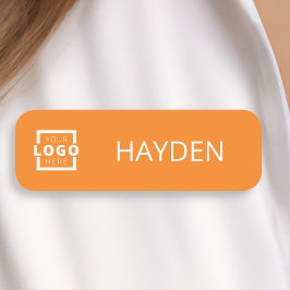 Kundenspezifische Firmenlogos Grundlegende Name de Namensschild