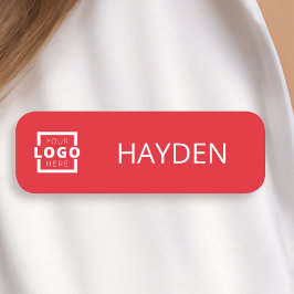 Kundenspezifische Firmenlogos Grundlegende Name de Namensschild