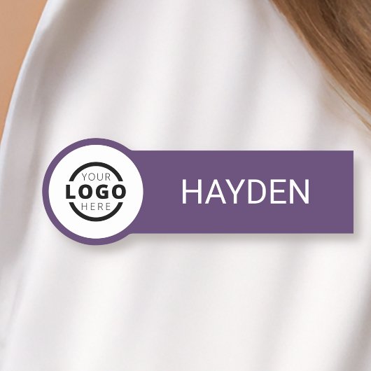 Kundenspezifische Firmenlogos Grundlegende Name de Namensschild