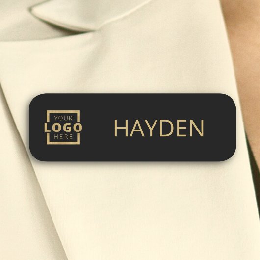 Kundenspezifische Firmenlogos Grundlegende Name de Namensschild