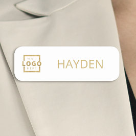 Kundenspezifische Firmenlogos Grundlegende Name de Namensschild