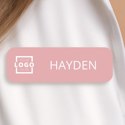 Kundenspezifische Firmenlogos Grundlegende Name de Namensschild