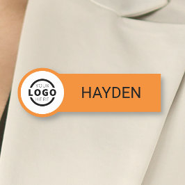 Kundenspezifische Firmenlogos Grundlegende Name de Namensschild