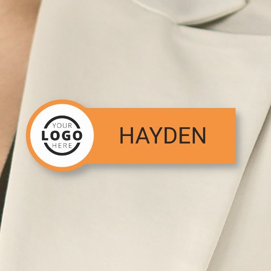 Kundenspezifische Firmenlogos Grundlegende Name de Namensschild