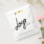 Kundenspezifische Firmenlogos Moderne Minimalistis Geschenktütchen (Versiegelt)