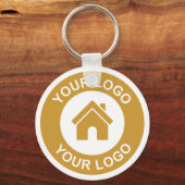 Kundenspezifische Firmenlogos oder Bildwerbung Schlüsselanhänger (Vorderseite)