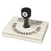 Kundenspezifische Firmenlogos oder Briefmarke aus Gummistempel (Stempel)