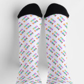 Kundenspezifische Firmenlogos oder Fotos passen Ih Socken (Oben)
