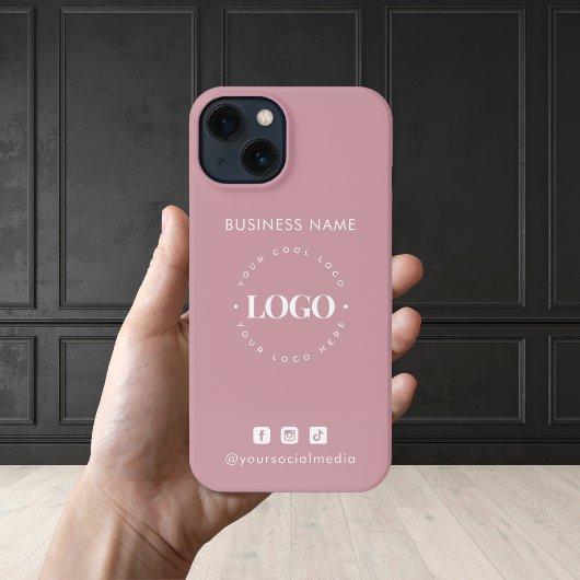 Kundenspezifische Firmenlogos und Minimalistische  iPhone Hülle