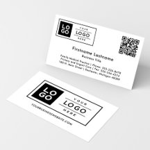 Kundenspezifische Firmenlogos und QR-Code