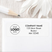 Kundenspezifische Firmenlogos und Rücksendeadresse (Insitu)