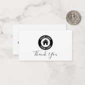 Kundenspezifische Firmenlogos und Werbebotschaften Mitteilungskarte (Vorderseite/Rückseite Beispiel)