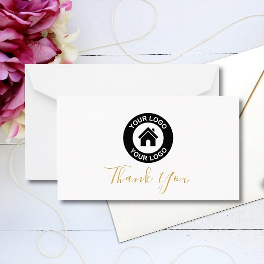 Kundenspezifische Firmenlogos und Werbebotschaften Mitteilungskarte