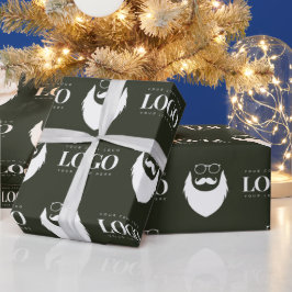 Kundenspezifische Firmenlogos Weihnachtsklauseln C Geschenkpapier