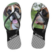 Kundenspezifische Flashy Kitz-Boxer-niedlicher Badesandalen (Fußbett)