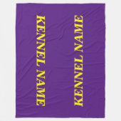 KUNDENSPEZIFISCHE FLEECEDECKE (Vorderseite)