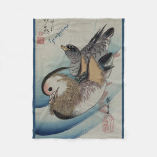 Kundenspezifische Fleecedecke der japanischen