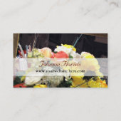 Kundenspezifische Floristen-/Sektor-Karte Visitenkarte (Rückseite)
