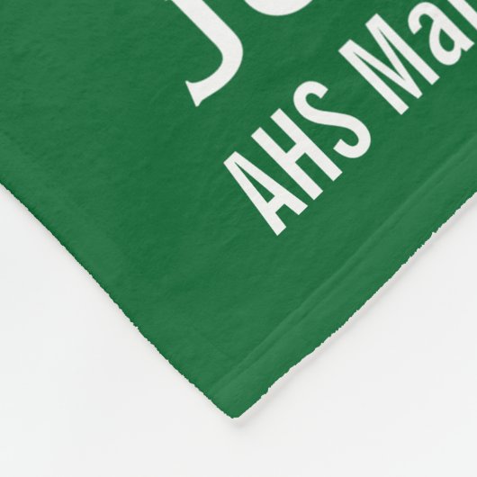 Kundenspezifische Foto-Collage des marschierenden Fleecedecke (Ecke)