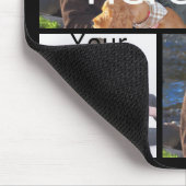 Kundenspezifische Foto-Collage Mousepad addieren 4 (Ecke)