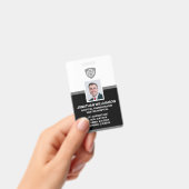 Kundenspezifische Foto-ID, Barcode- und Logo-Firma Ausweis (Handheld)