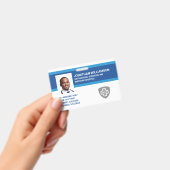 Kundenspezifische Foto-ID, Barcode- und Logo-Firma Ausweis (Handheld)