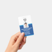 Kundenspezifische Foto-ID, Barcode- und Logo-Firma Ausweis (Handheld)