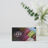 Kundenspezifische Foto-QR-Code-Visitenkarte Visitenkarte (Stehend Vorderseite)