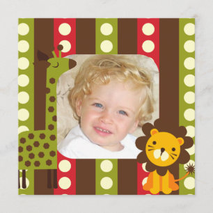 Kundenspezifische Foto-Safari-Einladungen Einladung