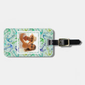 Kundenspezifische Foto-Seeanker und Seil-Muster Gepäckanhänger (Vorderseite horizontal)