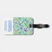 Kundenspezifische Foto-Seeanker und Seil-Muster Gepäckanhänger (Rückseite horizontal)