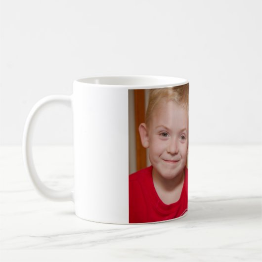 Kundenspezifische Foto-Tasse Kaffeetasse (Links)