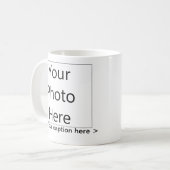 Kundenspezifische Foto-Tasse (linkshändig) Kaffeetasse (Vorderseite Links)