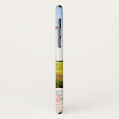 Kundenspezifische Foto- u. Monogramm-Rosen mit Case-Mate iPhone Hülle (Hinten/Links)