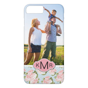 Kundenspezifische Foto- u. Monogramm-Rosen mit Case-Mate iPhone Hülle