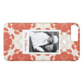 Kundenspezifische Foto- und Goldfloralleitung Case-Mate iPhone Hülle (Rückseite (Horizontal))