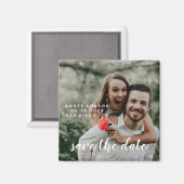 kundenspezifische Fotografie Save the Date Magnet (Vorderseite/Rückseite)