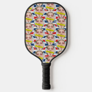 Kundenspezifische Fotos für den besten Freund Pickleball Schläger