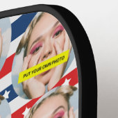 Kundenspezifische Fotos für den besten Freund Pickleball Schläger (Linke Seite)