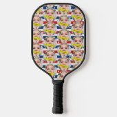 Kundenspezifische Fotos für den besten Freund Pickleball Schläger (Rückseite)
