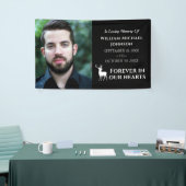 Kundenspezifische Fotos für immer in unserem Herz- Banner (Messeveranstaltung)