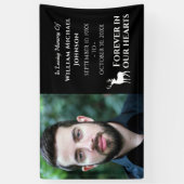 Kundenspezifische Fotos für immer in unserem Herz- Banner (Vertikal)