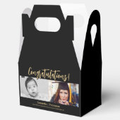 Kundenspezifische Fotos jetzt Herzlichen Glückwuns Geschenkschachtel (Geöffnet)