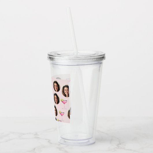 Kundenspezifische Fotos und Cocktails | Personalis Acryltrinkbecher (Links)