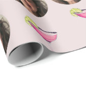 Kundenspezifische Fotos und Cocktails | Personalis Geschenkpapier (Rolleneckpunkt)