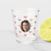 Kundenspezifische Fotos und Cocktails | Personalis Schnapsglas (Vorderseite)