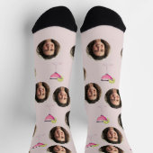Kundenspezifische Fotos und Cocktails | Personalis Socken (Oben)