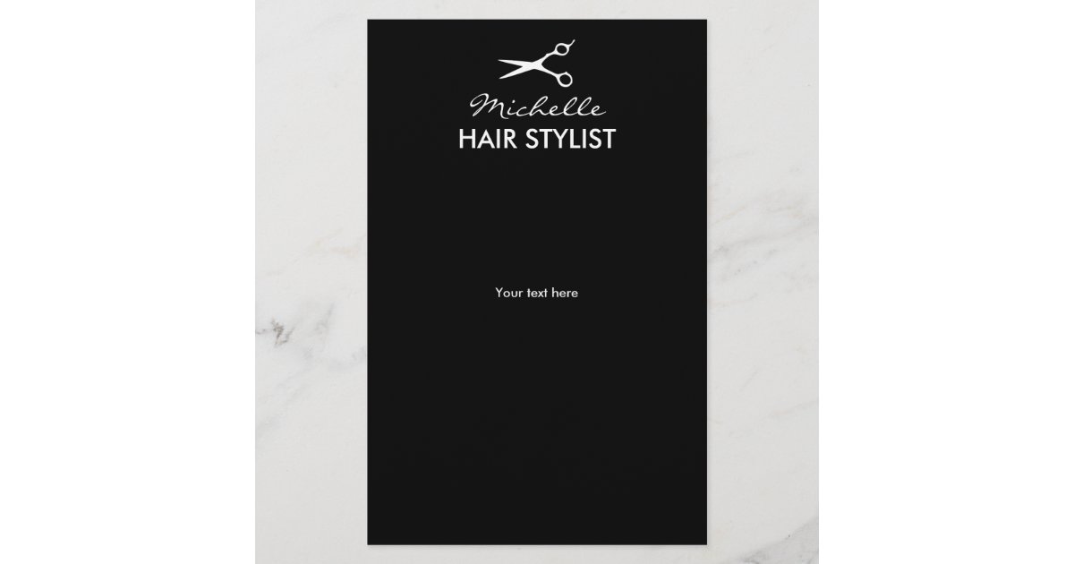 Kundenspezifische Friseur Flyer Fur Flyer Zazzle De