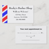 Kundenspezifische Friseursalon-Verabredung KRW Terminkarte (Vorne/Hinten)