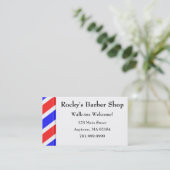 Kundenspezifische Friseursalon-Verabredung KRW Terminkarte (Stehend Vorderseite)